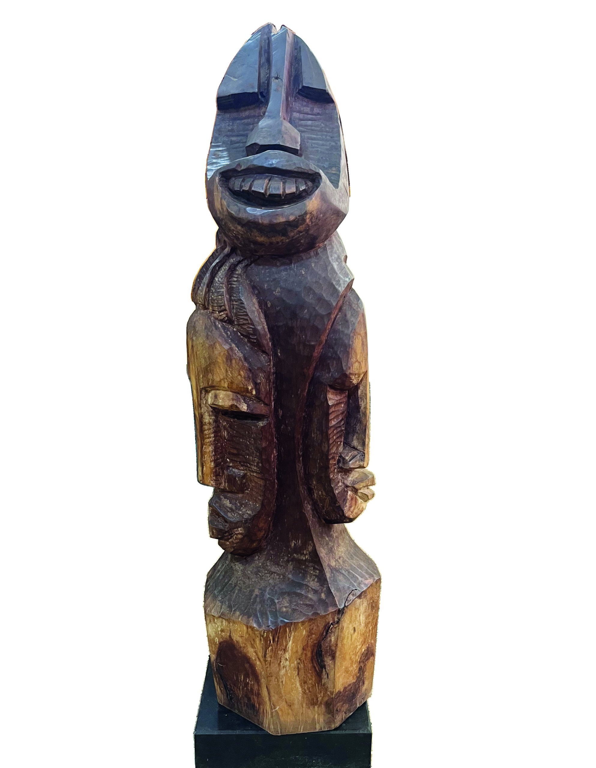 c6ae3c1a13f360i4 34 Im0 scaled Lilian Nabulime, Polygamy, 2011, wood, 111 x 29 x 35 cm