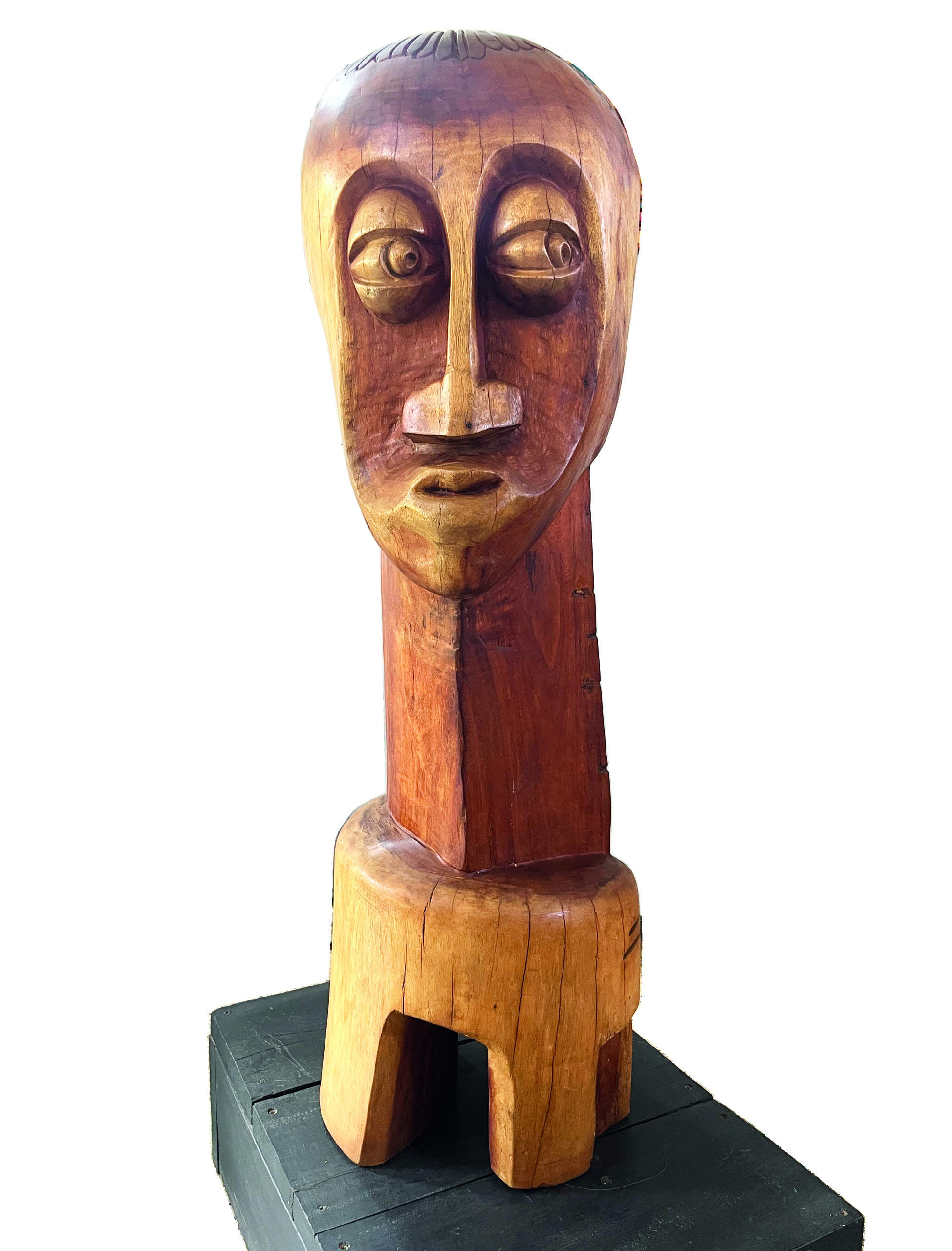 c6ae3c1a13f360i4 39 Im0 Lilian Nabulime, Confident, 2016-17, wood, 31.5 x 41 x 131 cm