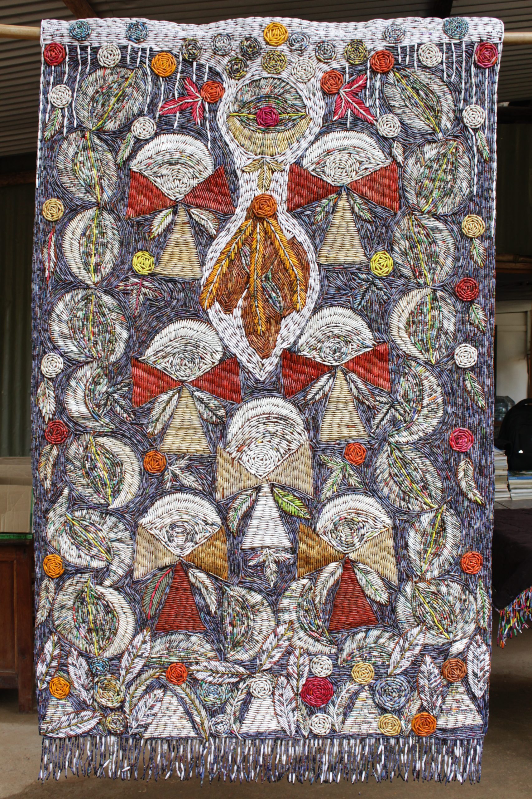 Moment of hope 200x122cm. by Sanaa Gateja scaled
