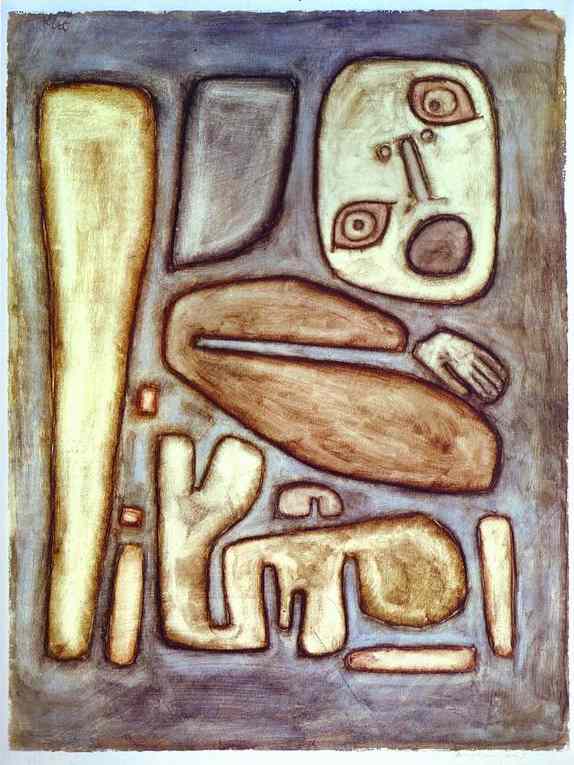 Outburst of Fear 1939 Paul Klee Kunstmuseum Bern