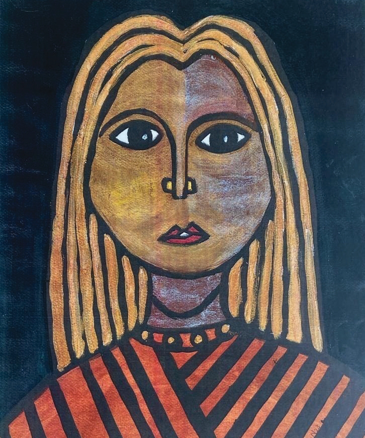 Lilian Nabulime, Polygamy, 2011, wood, 111 x 29 x 35 cm